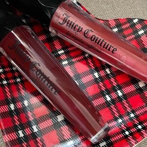 ✨Set of 2 Juicy Couture Lip Gloss in Luscious Deep Red & Pink✨NEW